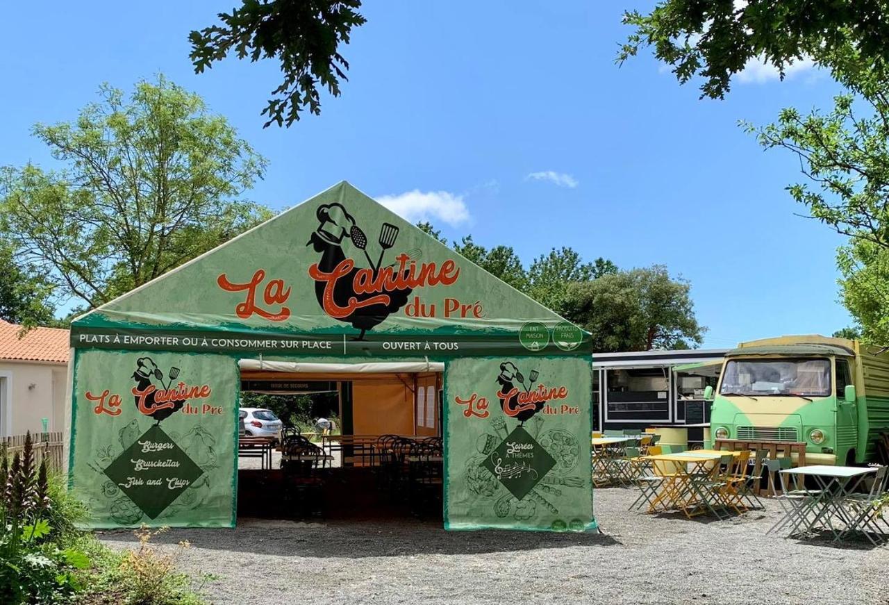 Camping Au Pre De L'Etang Sainte-Foy  Luaran gambar